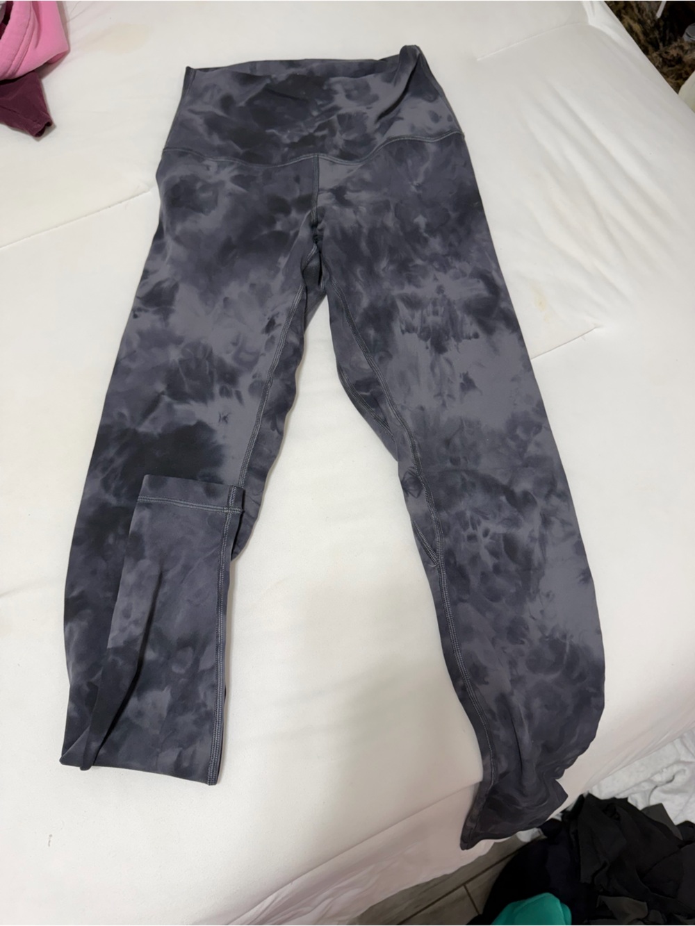 lululemon athletica Charcoal Tie-Dye High-Rise Leggings